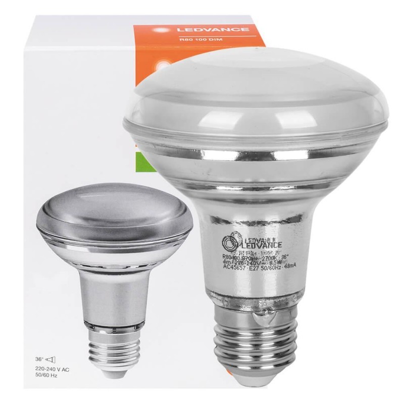 Osram Led R80 Dim P Led Bulb Warm